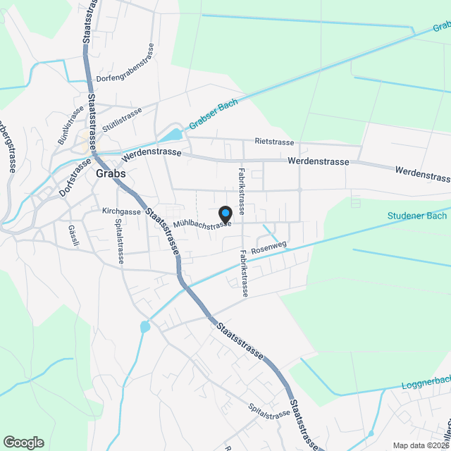 Reiheneinfamilienhaus in Grabs - Karte