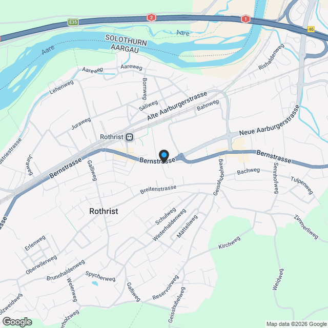 Willkommen im Rothrüti - Ihr neues Zuhause in Rothrist - Karte