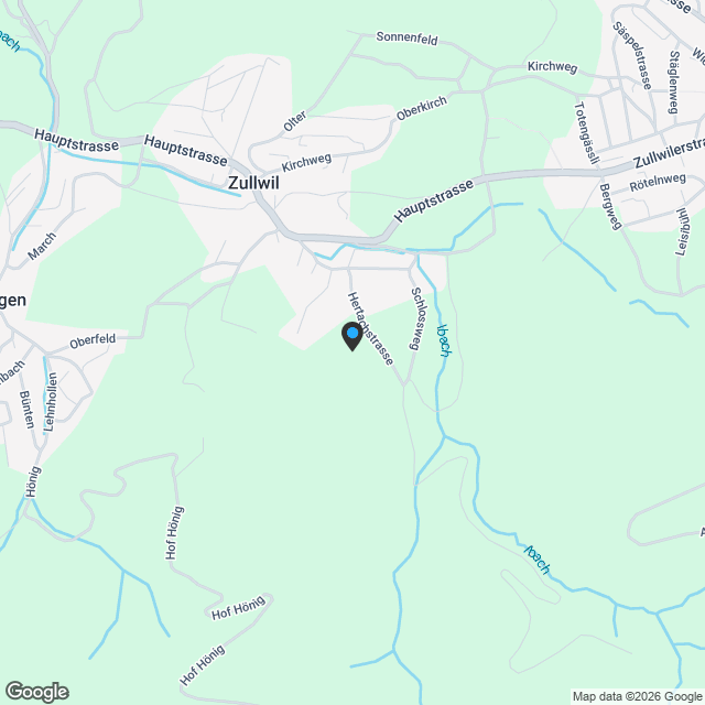 Hochqualitatives 4.5-Zi. EFH - Garten mit Weitsicht, Carport + PP, 3 Nasszellen - Karte