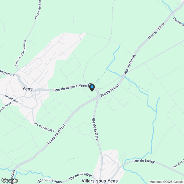 Nouvelle résidence au coeur des vignes à Yens/Morges - Karte