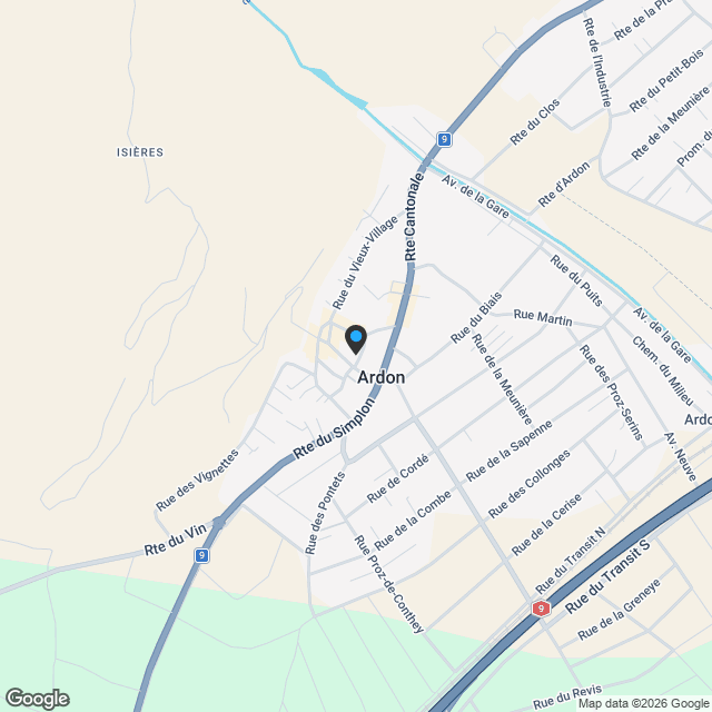 DERNIERS LOTS - Promotion Les Verdelets à Ardon - Karte