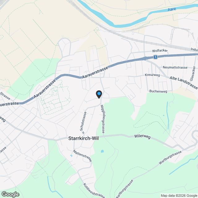 Moderne 3.5-Zimmer-Neubau-Wohnungen mit Balkon in Starrkirch-Wil - Karte