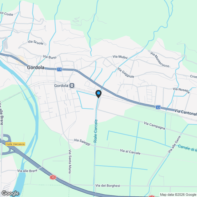Gordola - nuova costruzione di 4.5 locali - Karte