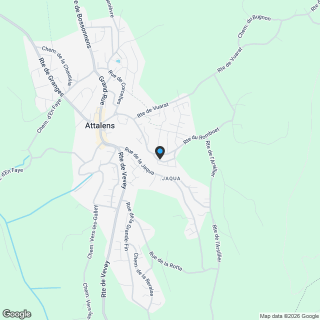 Magnifique Appartement de 4,5 pièces avec 2 places de parc à Attalens (A21) - Karte