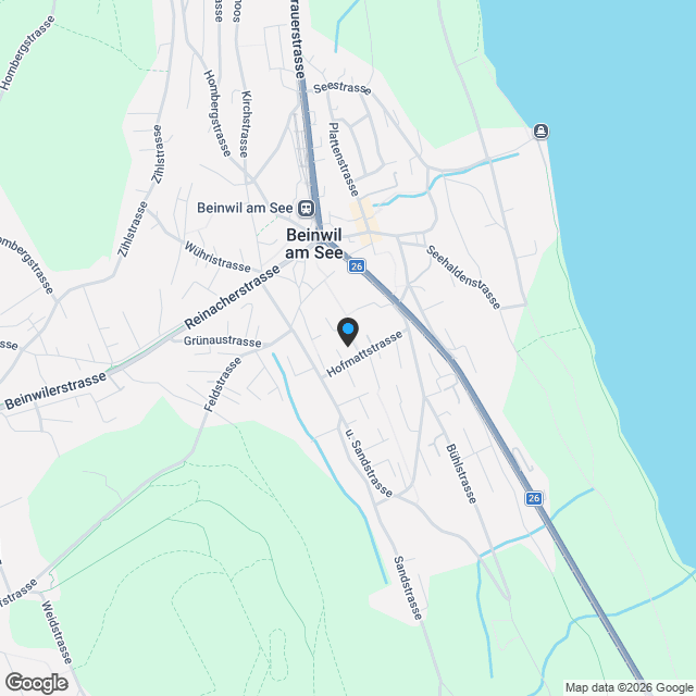 4½-Zimmer-Attikawohnung - mit Seesicht und grosser Terrasse - Karte