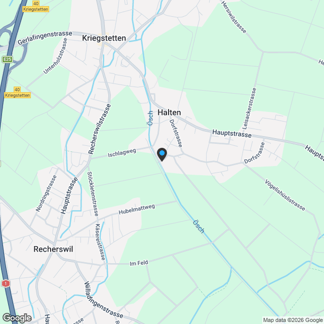 Neubau Attikawohnung - Ihr neuer Wohntraum in Halten am Bach! - Karte