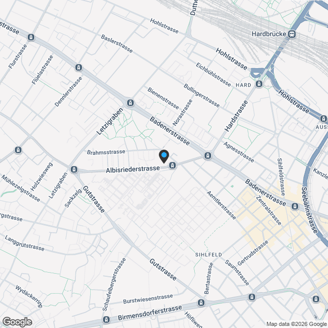 2.5 Zimmer mit eigenem Grün - im Kreis 3 - Projekt Herbie - Karte