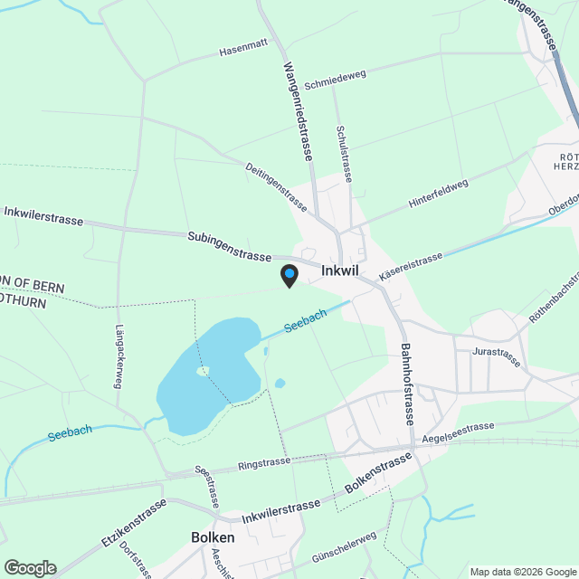 Neubau 6.5 Zi. Einfamilienhaus an ruhiger Lage - Karte