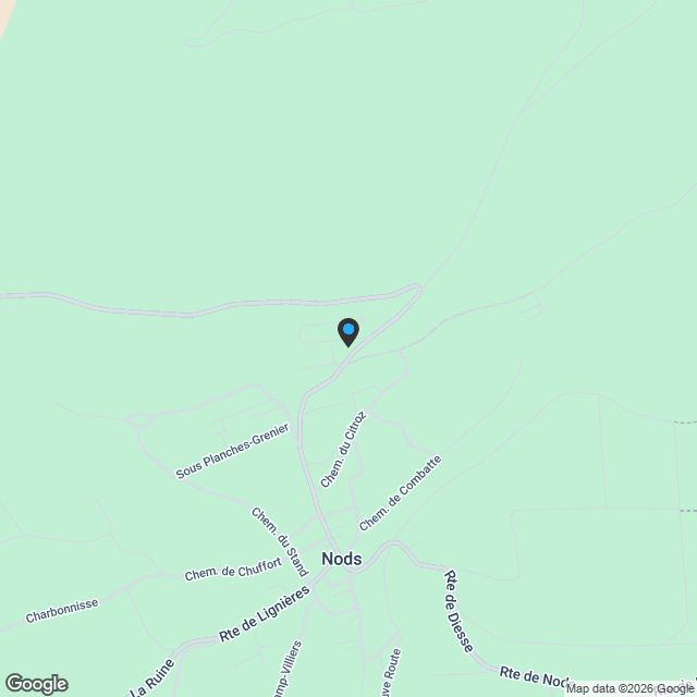 Vue sur les lacs de Neuchâtel et de Morat, Villa - Lot B - Karte