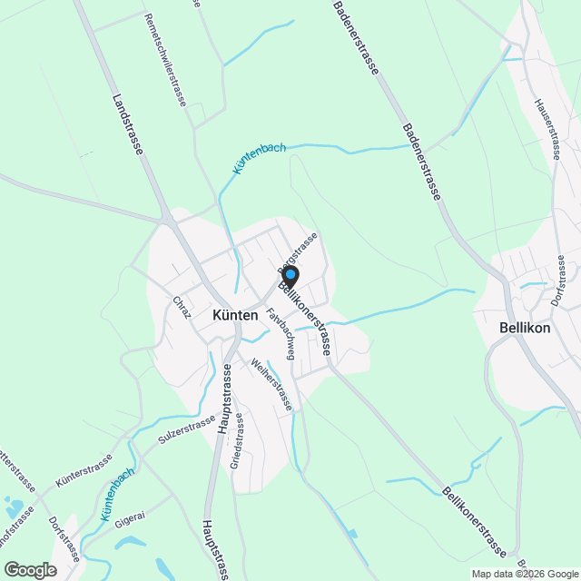 2.5 - 4.5 Zimmer-Terrassenwohnungen in Künten - Karte