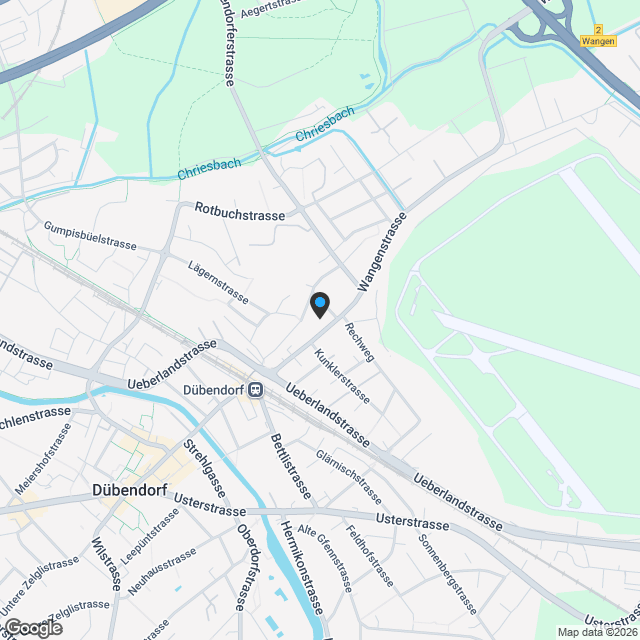 9 Neubau Eigentumswohnungen in Dübendorf - Karte