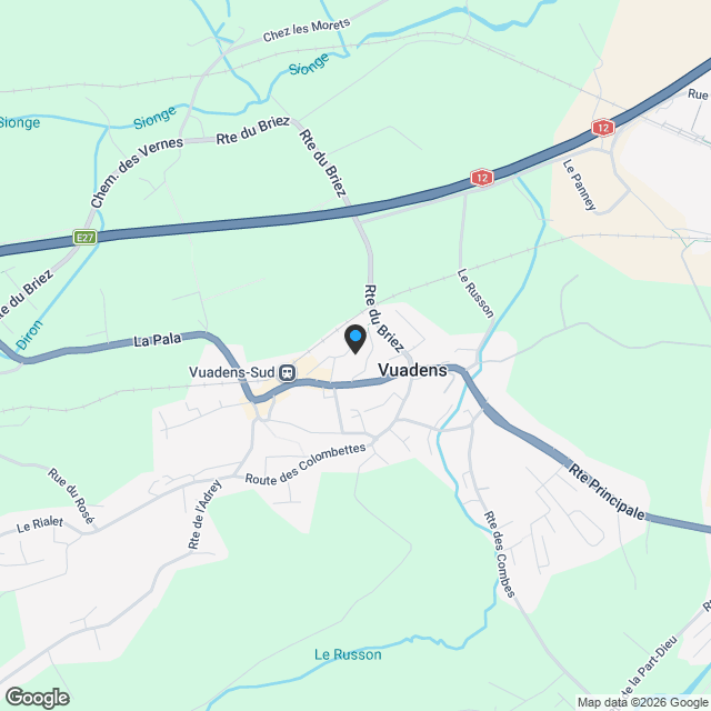 Appartement de 3,5 pièces dans une petite promotion de 6 appartements - Karte