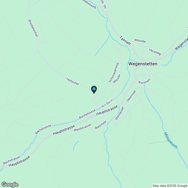 WOHNEN MIT WEITBLICK: Neubau 2.5-Zimmer-Wohnung in Wegenstetten - Karte