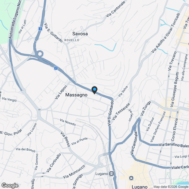 NUOVO 3.5 LOCALI ALTO STANDING VISTA LAGO A LUGANO MASSAGNO - Karte