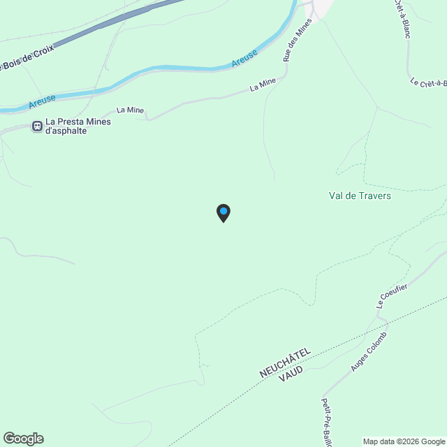 Appartement 2.5 pièces à Couvet - Karte