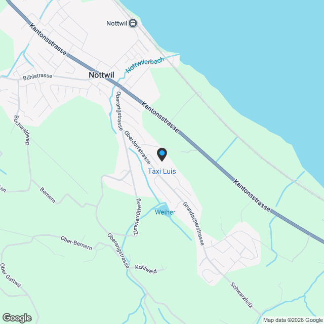 Neubauprojekt in Nottwil: EFH mit Attikaterrasse und Seesicht - Karte