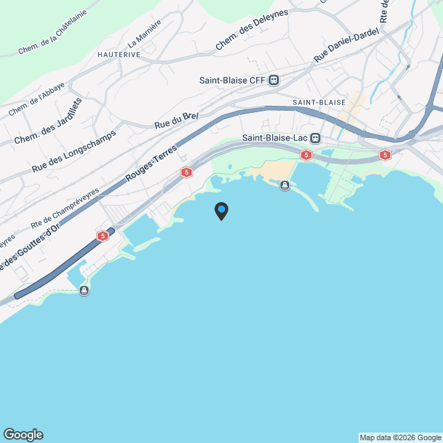 Superbe 3.5 pièces neuf avec vue sur le lac - Karte