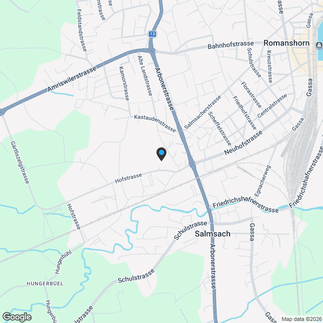 Moderne 3.5-Zimmer-Neubau-Wohnung mit Aussicht in Romanshorn - Karte