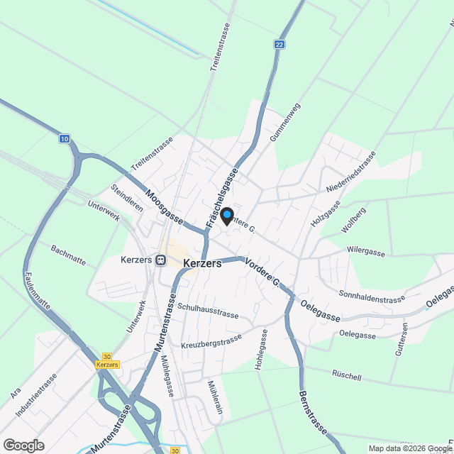 Neues Wohnen im alten Dorfkern - 4.5 Zimmer-Duplexwohnung 1. OG - Karte