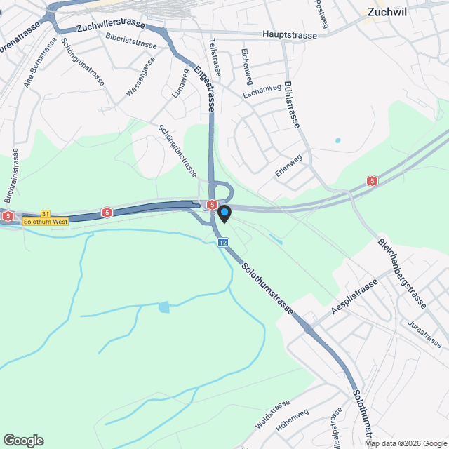 3.5 Z.-Attika-Wohnung (E), 93m2 Netto Wohnfläche, 86m2 Terrasse - Karte
