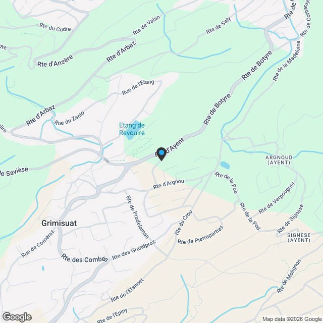 Grimisuat - Dernière villa jumelée contemporaine Minergie : 4.5 pièces (142 m²) & vue alpine spectaculaire - Karte