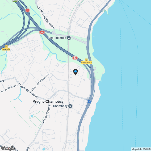 Villa moderne de 5,5 pièces au coeur d'un des plus beaux quartier de Chambésy - Karte