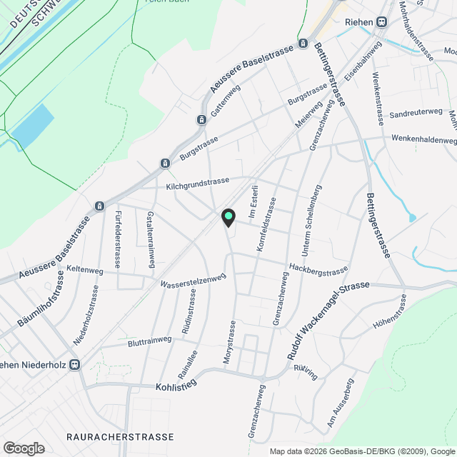Einzigartige Pavillonwohnung im Domino mit sep. Zugang ¦ Erstvermietung - Karte
