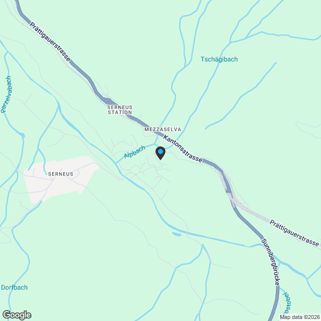 3½-Zimmer-Wohnung Nr. 4 - Neubau Ganschiersch - ERSTWOHNUNG - Karte