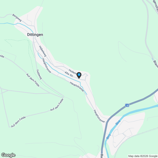 Neubauprojekt Alte Strasse mit zwei Doppeleinfamilienhäusern (Haus B) - Karte