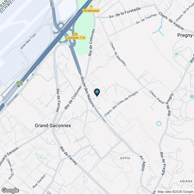 Villa contemporaine familiale de 5.5 pièces - Karte