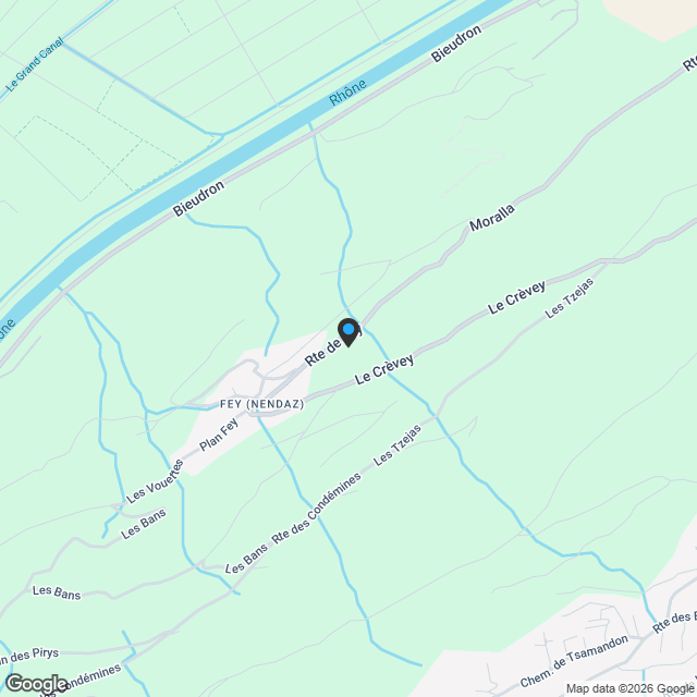 Appartement en cours de construction avec grande terrasse - Karte