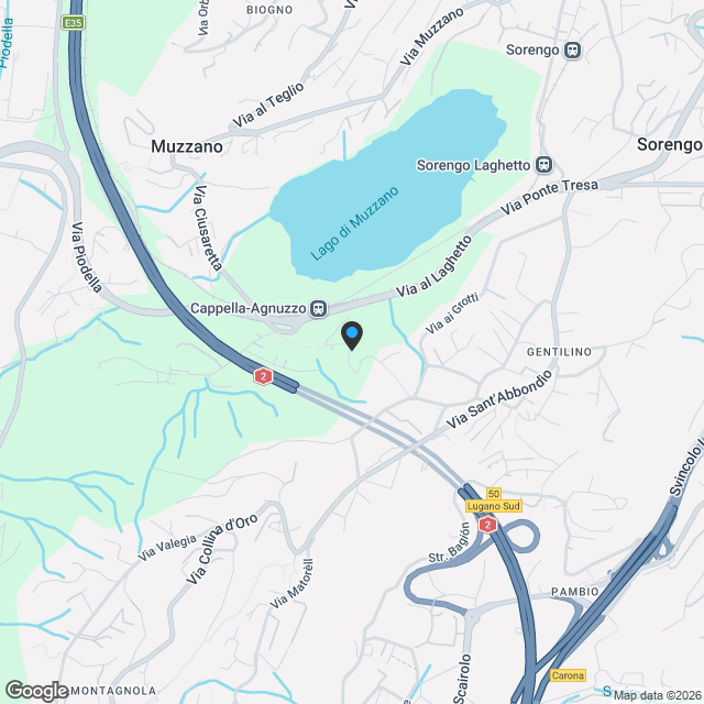 Collina d'Oro: Nuovo Appartamento 4.5 locali con terrazza - Karte