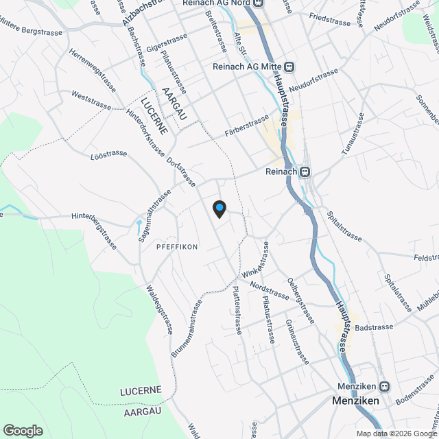 Moderne 5.5-Zimmer-Doppelhaushälfte in Pfeffikon LU - Karte