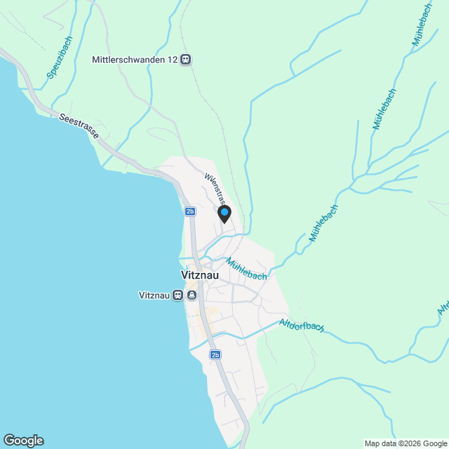 Über den Dächern von Vitznau - Exklusive 4.5-Zimmer Attikawohnung im Neubauprojekt AMARE - Karte