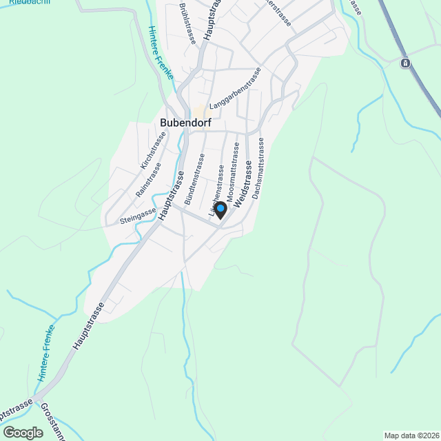 nur noch zwei bezugsbereite Garten-wohnungen verfügbar / MFH Lärchenstrasse - Karte