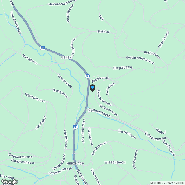 6.5-Zimmer-Doppeleinfamilienhaus - Neubau in Ueken - Karte