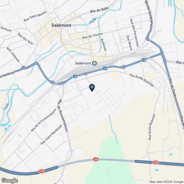 Neue 5.5-Zimmer-Villa - Karte