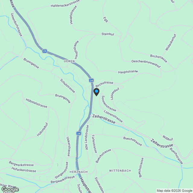 6.5-Zimmer-Doppeleinfamilienhaus - Neubau in Ueken - Karte