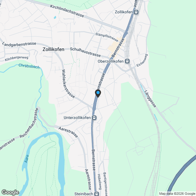 Via Berna - 1.5-Zimmer-Eigentumswohnung in Zollikofen - Karte