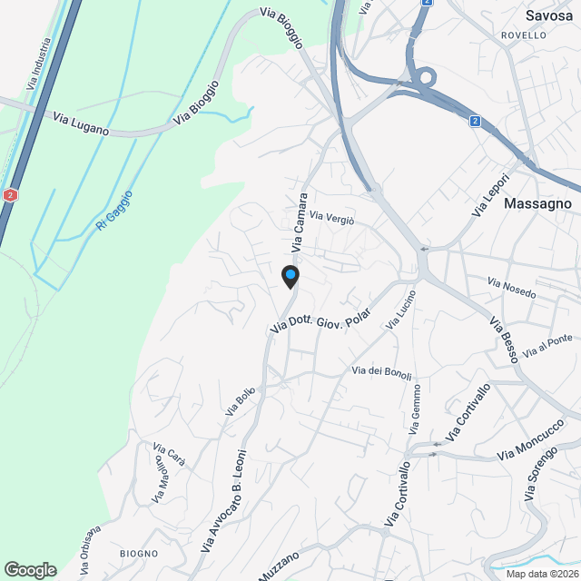 Ampio 3.5 locali con giardino a Breganzona - Karte