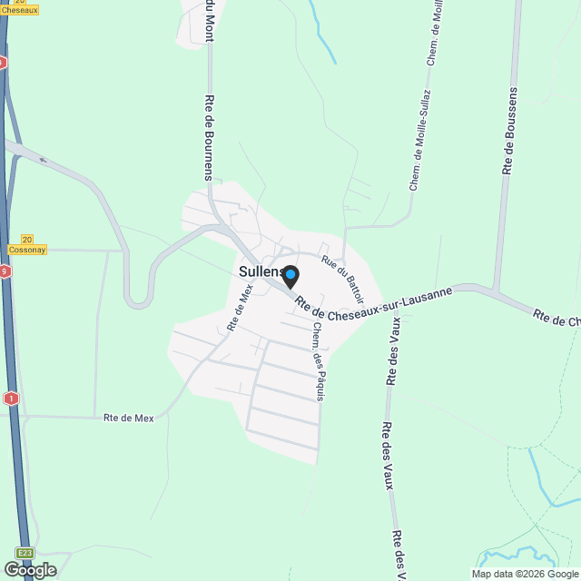 Appartement duplex dans ferme rénovée - Karte