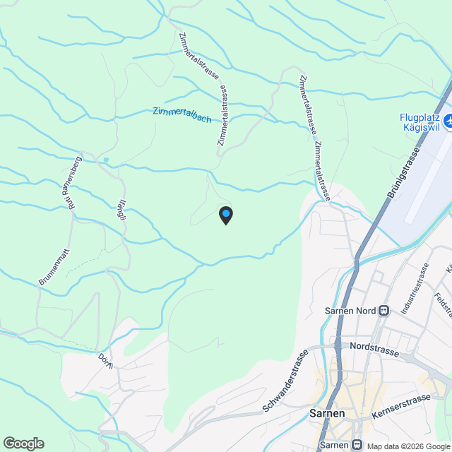 Bewilligtes Neubauprojekt – Seelaube, Sarnen - Karte