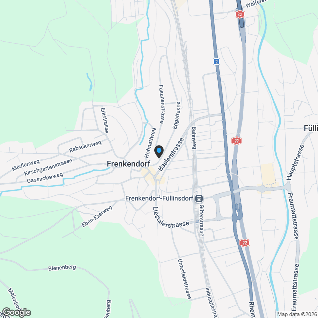 Moderne 4.5-Zimmer-Dachwohnung mit Weitblick und schöner Aussicht - Karte