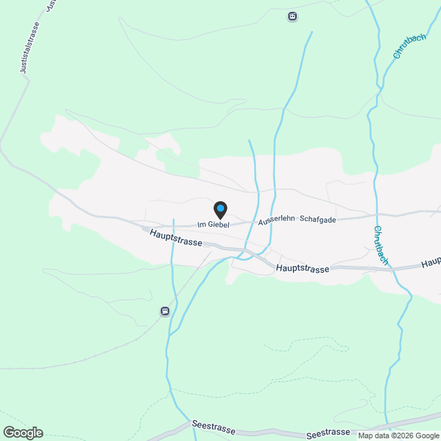 Neubau 6-Zimmer-Einfamilienhaus mit herrlichem Bergblick - Karte