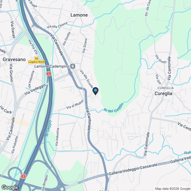 Cadempino: 3.5 locali con giardino - nuova costruzione - Karte