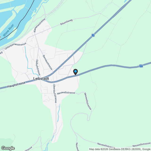 Neubauprojekt mit privater Poolmöglichkeit - Karte