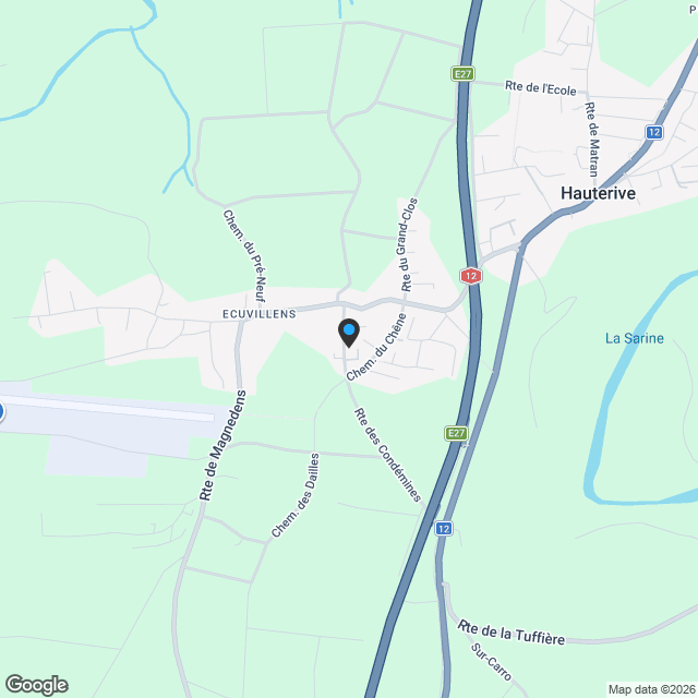 Projet exclusif de 9 appartements de standing au centre du village ! - Karte