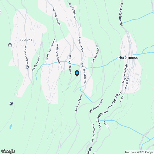 Attique avec vue panoramique dans résidence hôtelière - Karte