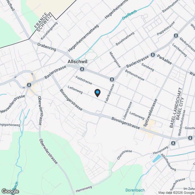 Maisonette-Penthouse mit grosser Terrasse - 3.5-Zi. Attikawohnung - Karte