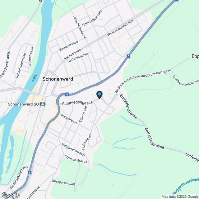 Neubau: Moderne 3.5 Zimmer Attikawohnung mit grosser Terrasse - Karte